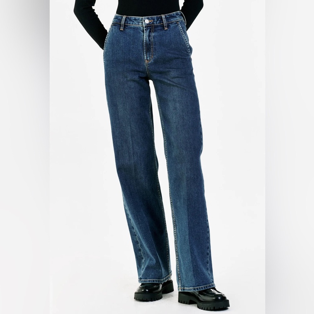 Dear John Catherine Super High Rise Wide Leg Jean, 29
